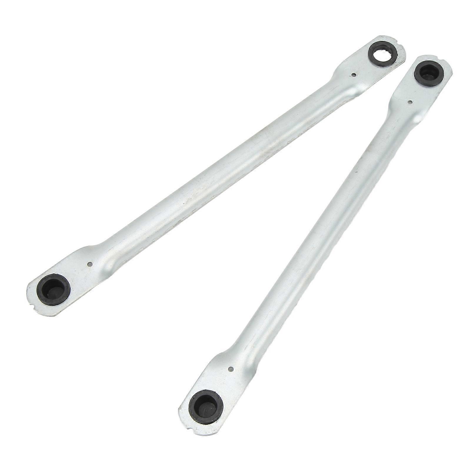2Pcs Windscreen Wiper Linkage Original Standard Wiper Linkage Rod Replacement for Doblo RHD 2002 to 2018