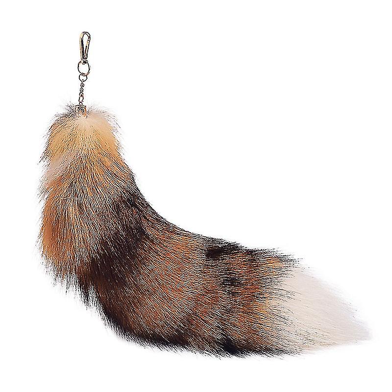 Κρεμαστό μενταγιόν Fox Tail Περίπου 40 cm Animal Tail Extra Large Μπρελόκ Γούνινη τσάντα Μενταγιόν Κρεμαστό Οροφή Κεραίας Αυτοκινήτου Γούνινο μενταγιόν Fox Tail Decoration_llk13-hy
