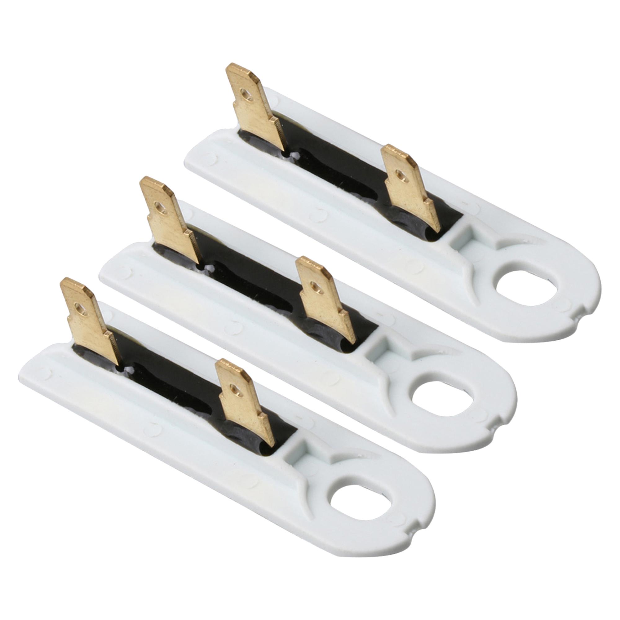 3 Pcs Thermal Fuse 214500 39800 Replacement for Kenmore WP3392519 Dryer