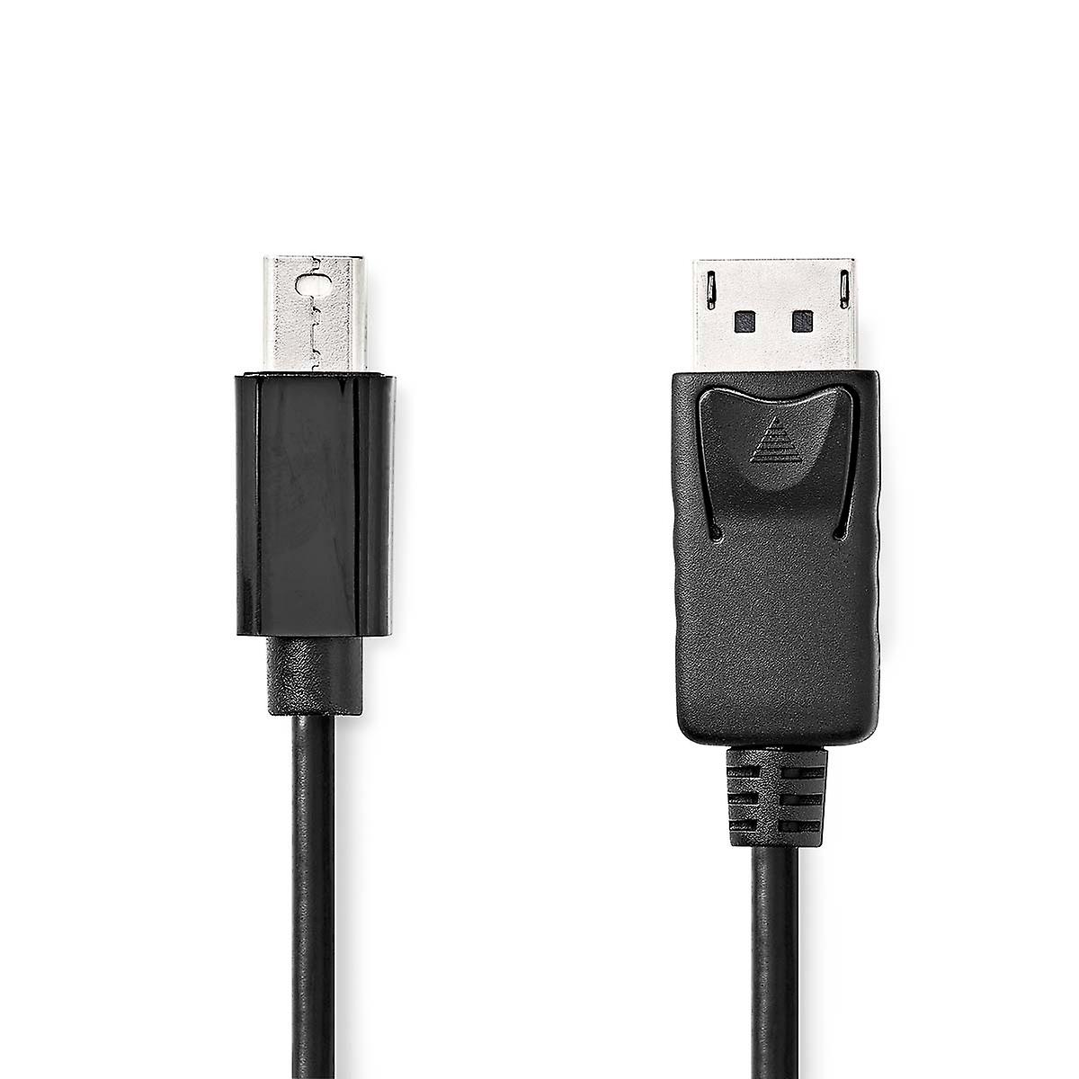 Mini DisplayPort Cable | DisplayPort 1.2 | Mini DisplayPort Male | DisplayPort Male | 21.6 Gbps | You