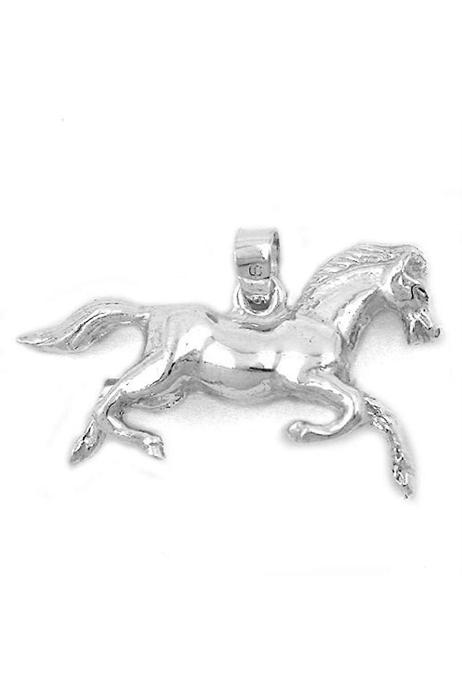 Pendant Horse Shiny Silver 925 - Gl90523