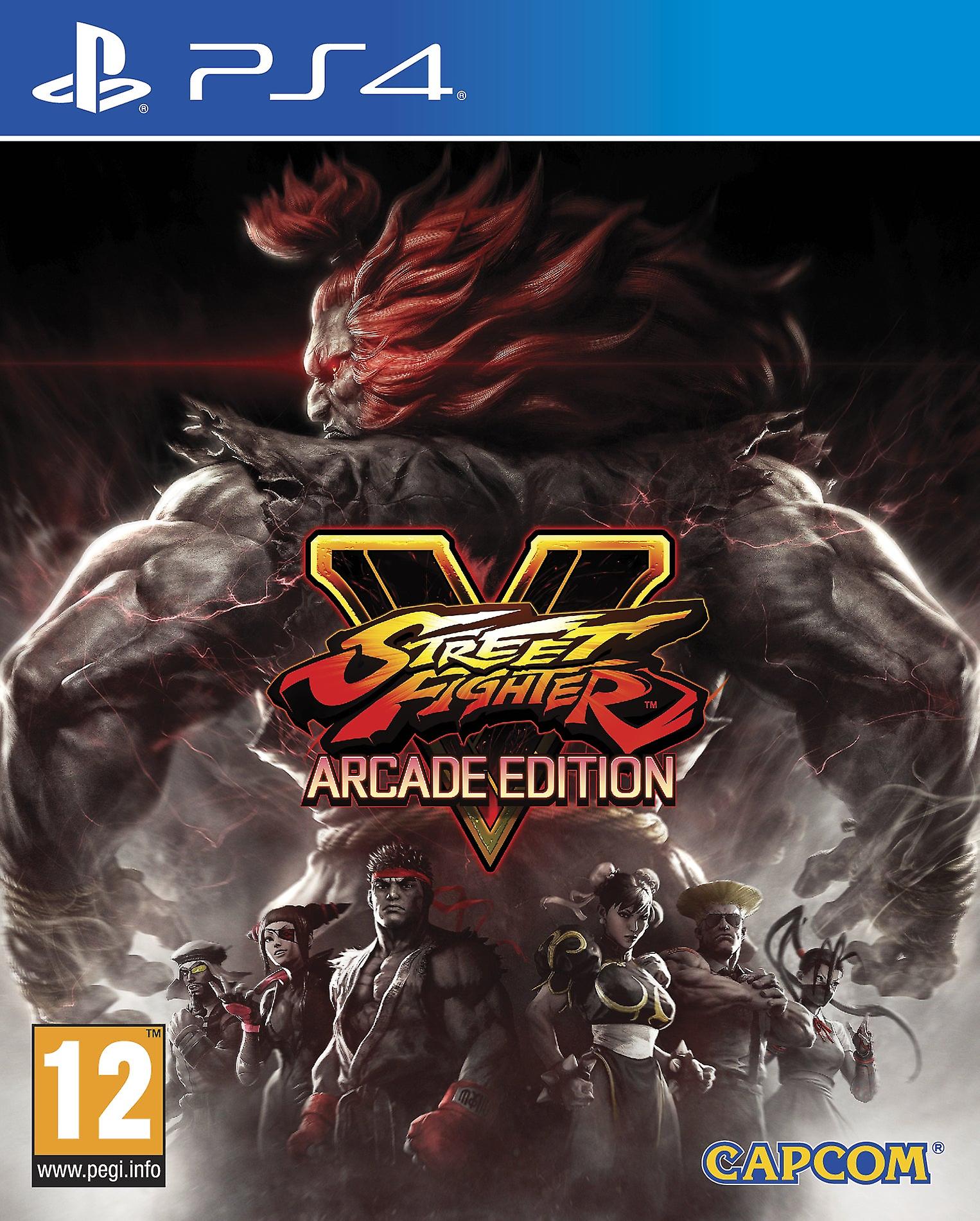 Street Fighter V Arcade Edition - Ps4 Playstation