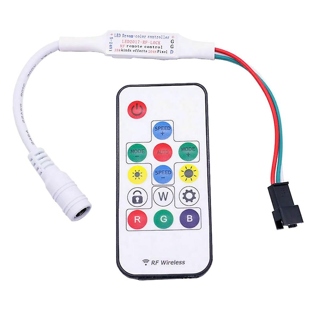 for DC 5V Home LED Strip Light Controller IR RGB Led Strip Remote Control with 14Key Professional Strip Light Controller