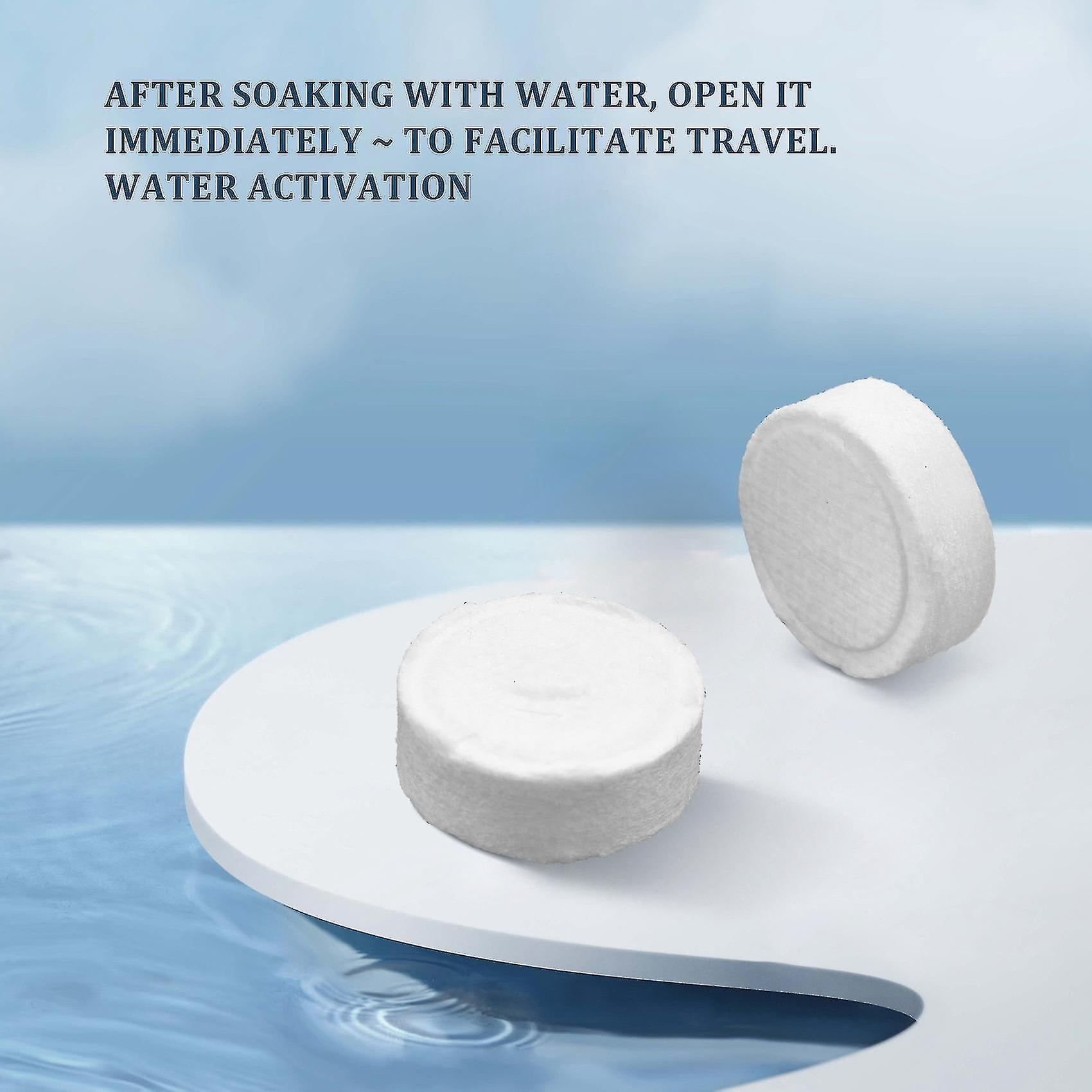 100 Asciugamani Monouso In Cotone - 20x20cm, Per Viso E Pulizia, Ispessiti E Morbidi - Foto 6