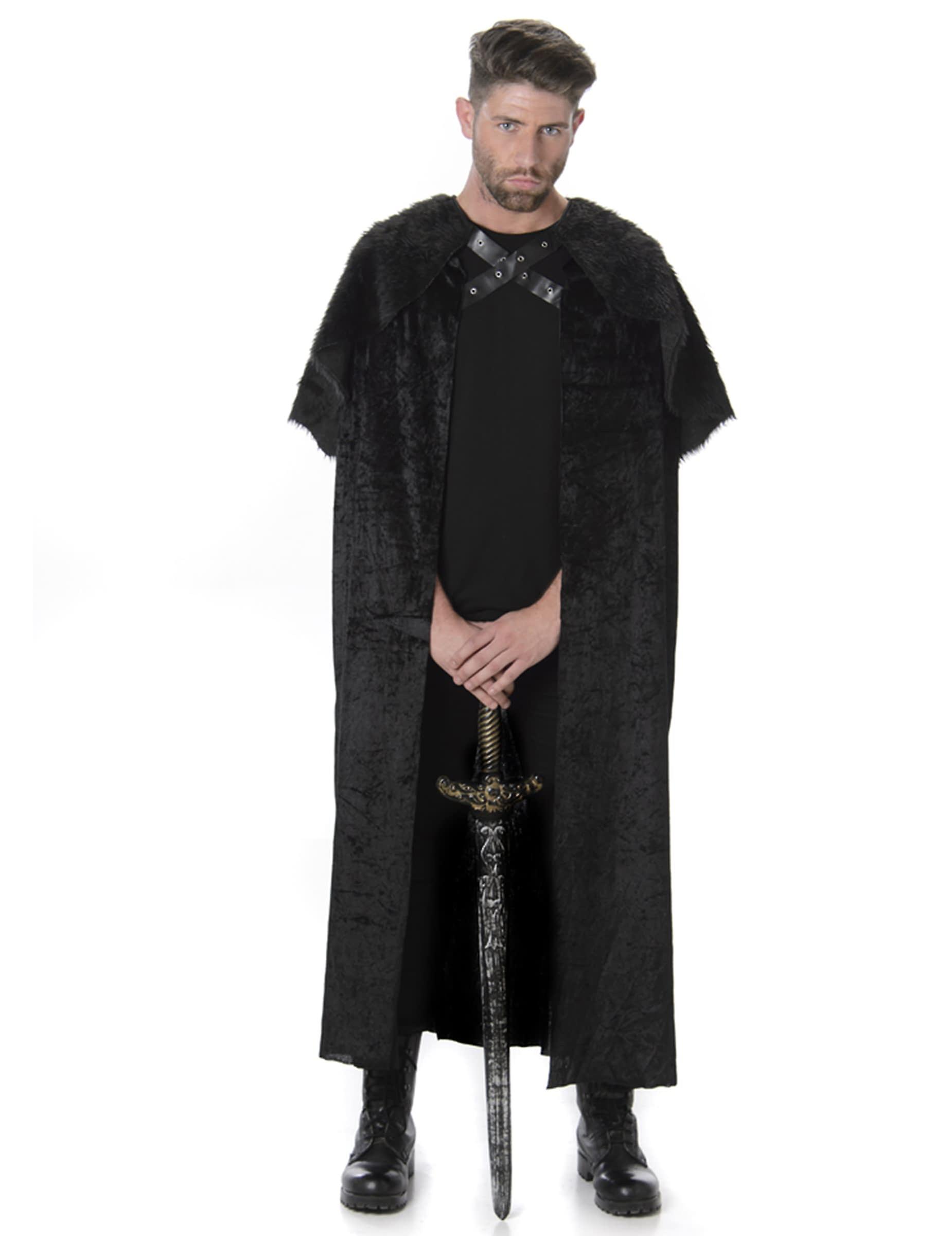 Cape with fur man