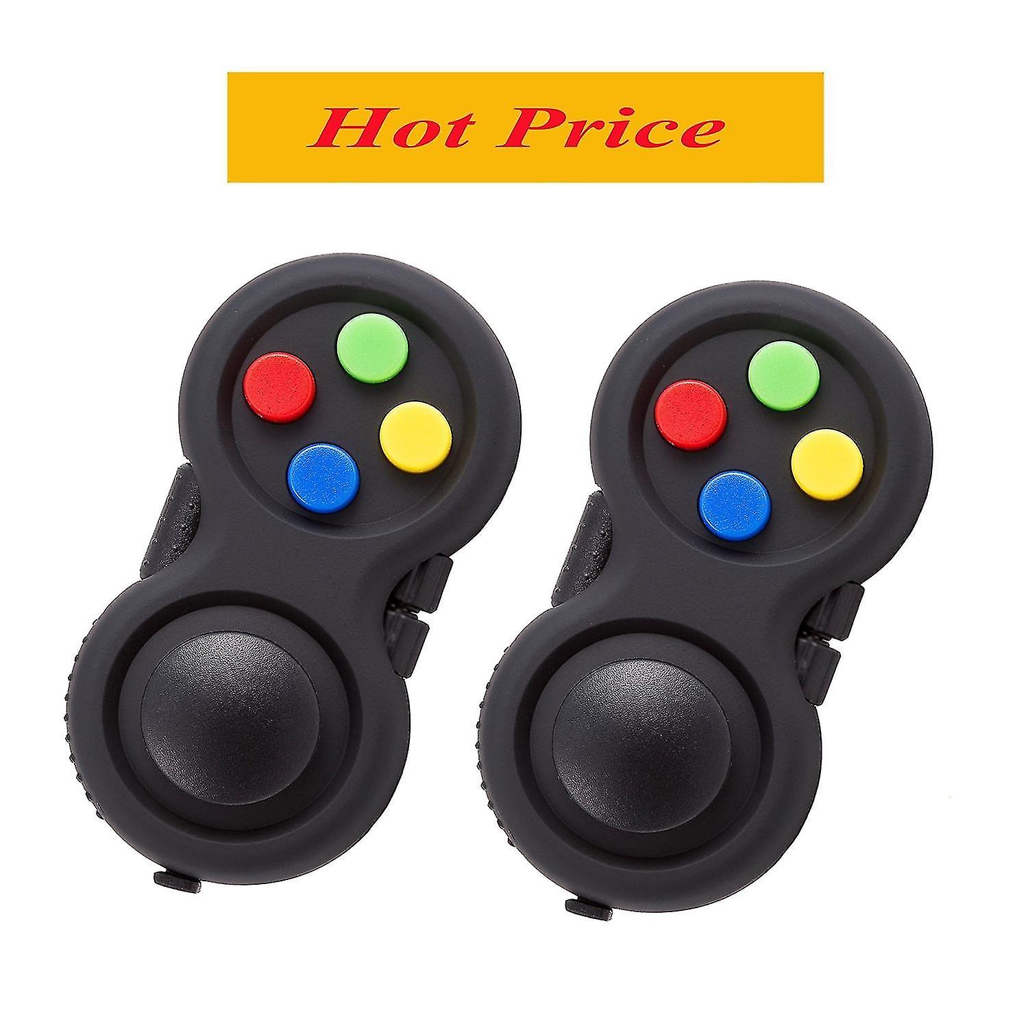 Fidget Pad Decompression Gamepad for Relief Stress Anti Anxiety 2pcs