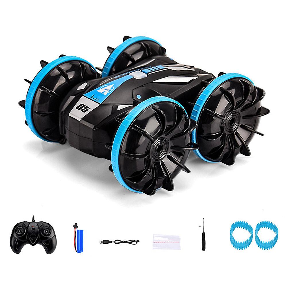 Rtr 2.4g 4wd Amphibious Rc Car Stunt Off-road Vehicles Waterproof Models Toys
