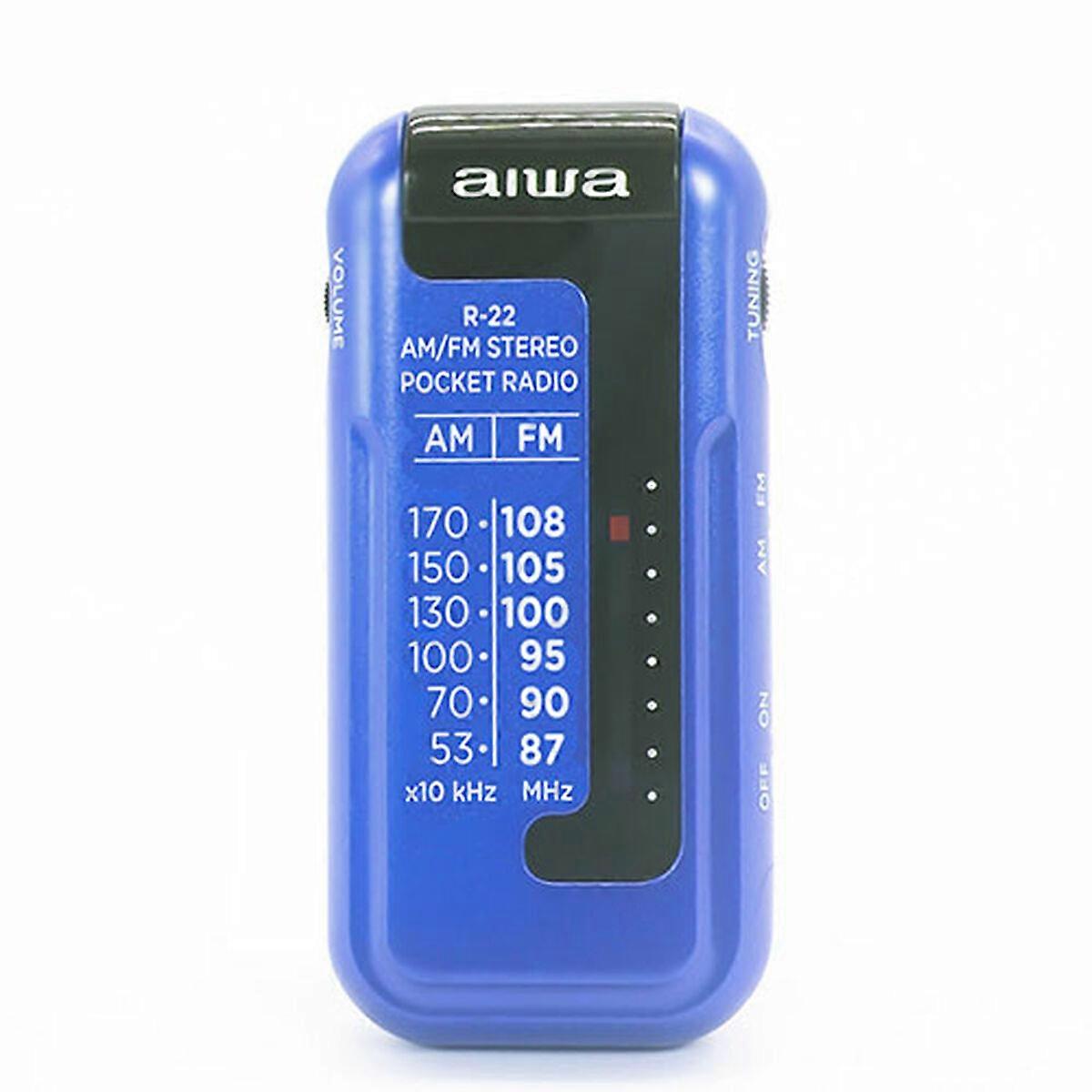 Transistor Radio Aiwa R22BL Blue
