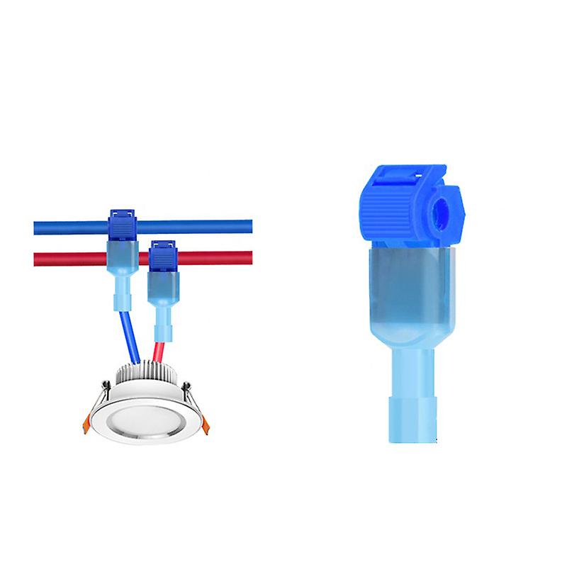 Wire Terminal Quick Connector Break-free Wire Connector Lossless Connector Blue T2