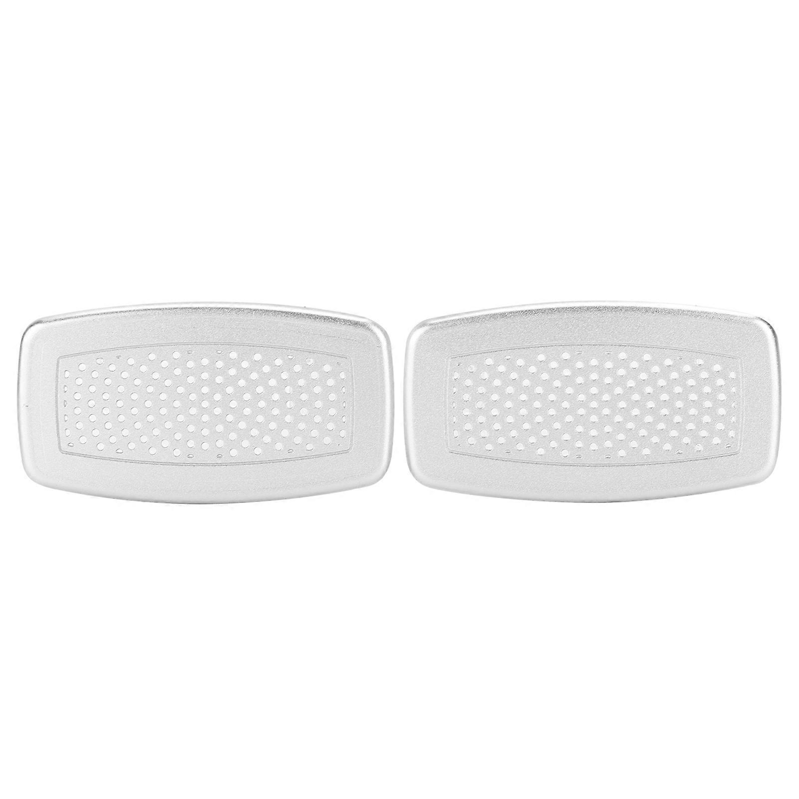 2pcs Car Inner Top Roof Ceiling Speaker Grill Cover Trim Replacement For 7 Series F01 F02 F03 F04 20092014