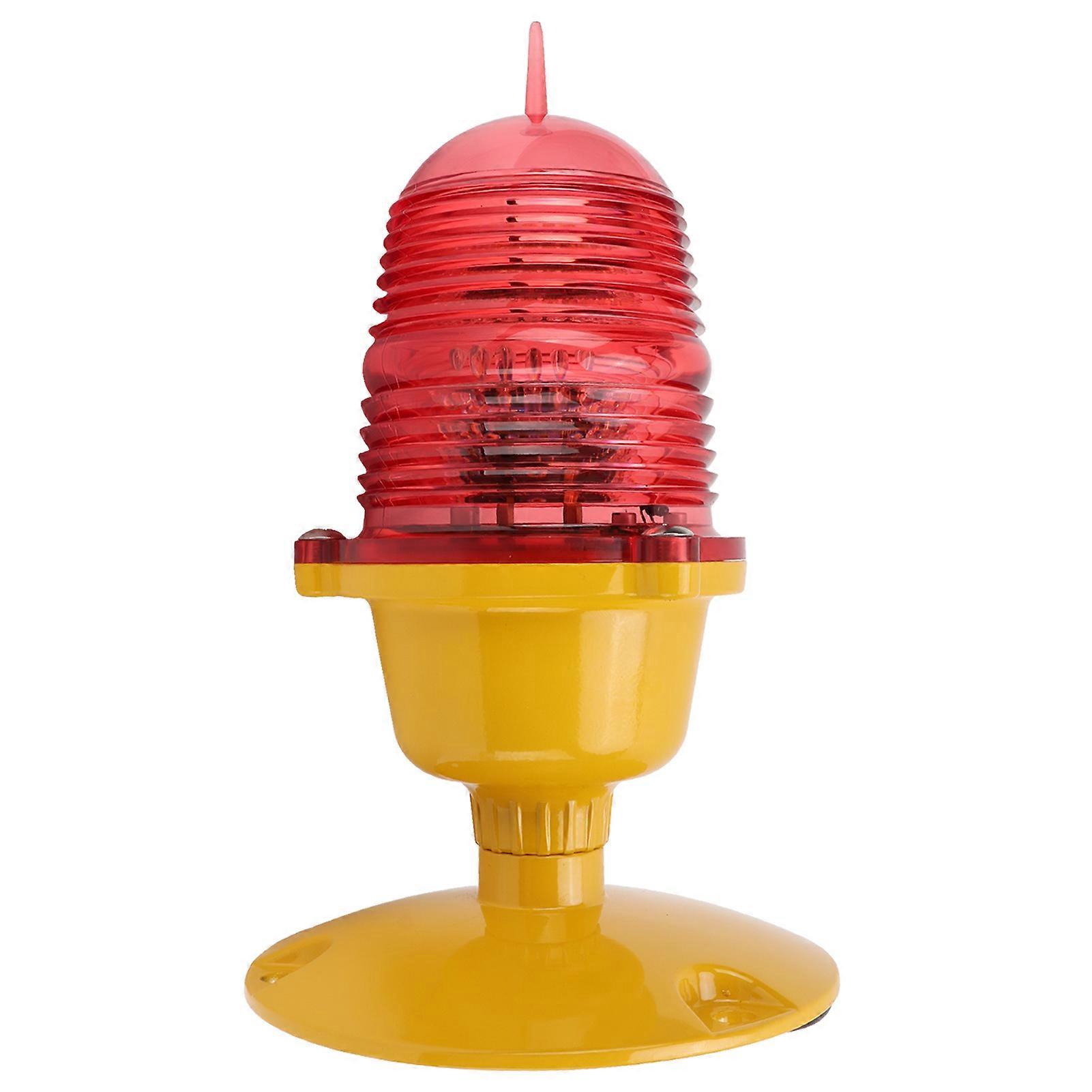 Aviation Obstruction Warning Light LED Beacon Lamp IP66 Protection for Tall Buildings Airports Towers Vehicles E2U111