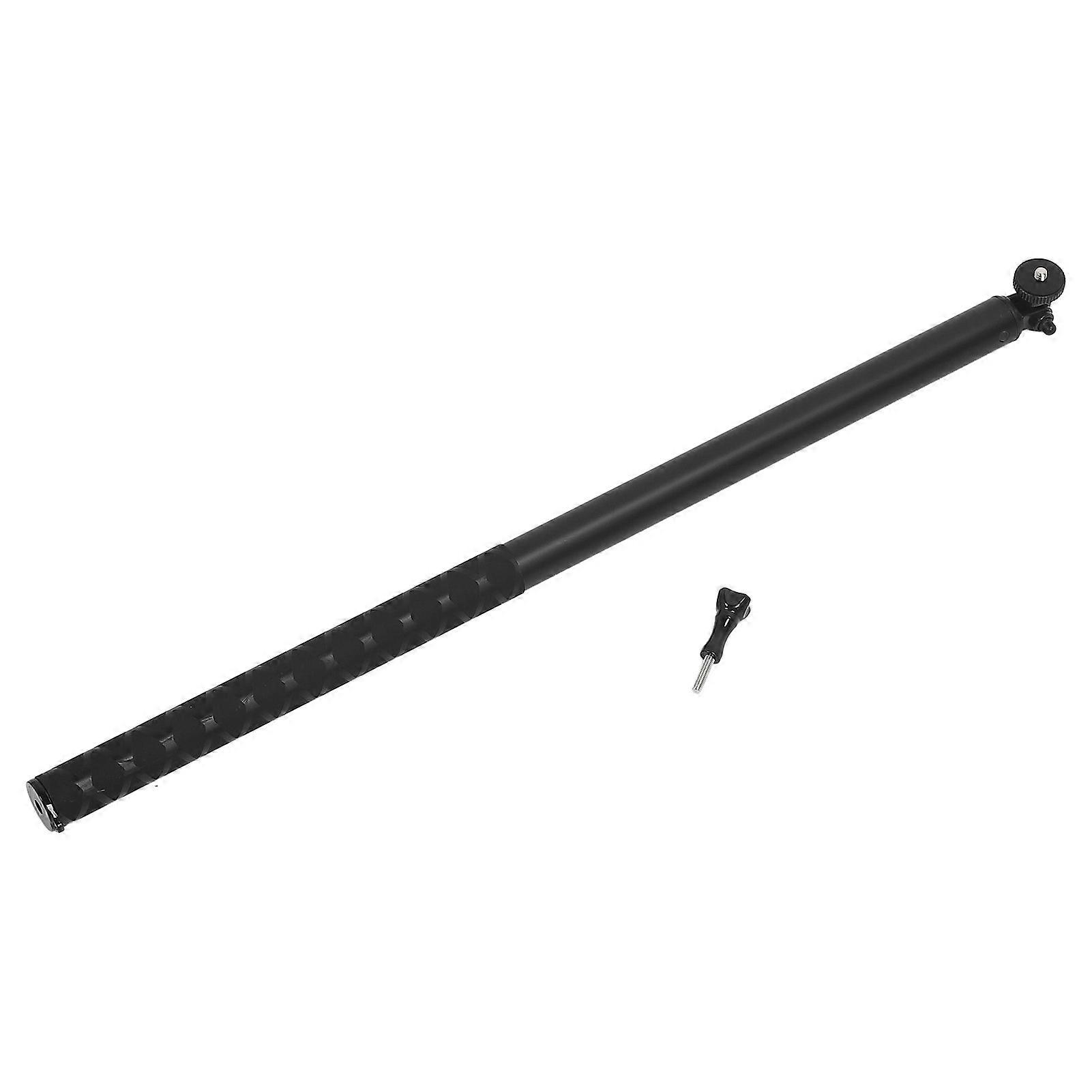 Action Camera Selfie Stick 100 Inch 5 Section Aluminum Alloy Extendable Camera Selfie Extension Pole With 1/4 Inch Screw For Insta360