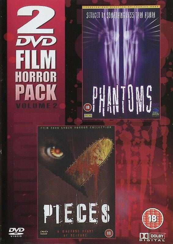 PhantomsPiecewbrs 2 DVD Horror Pack DVD - Region 2
