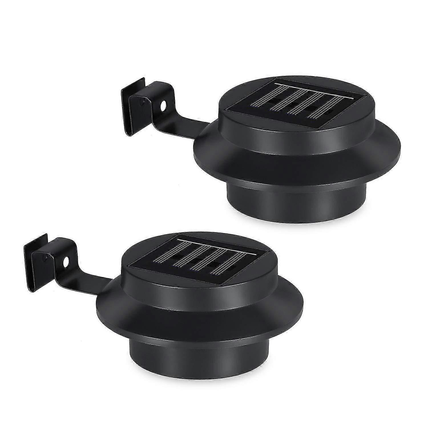 2pcs太陽屋外フェンスLedシンクガーデンランドスケープ照明小壁ライト