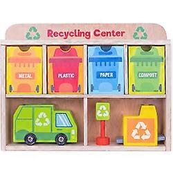 Reduce and Reuse Recycling Center Playset