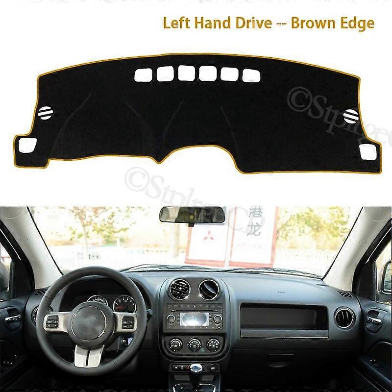 pentru Jeep Compass 2007 ~ 2016 MK1 MK49 Anti-Slip Mat Dashboard Cover Pad Sunshade Dashmat Accesorii auto 2008 2009 2010 2012 2015