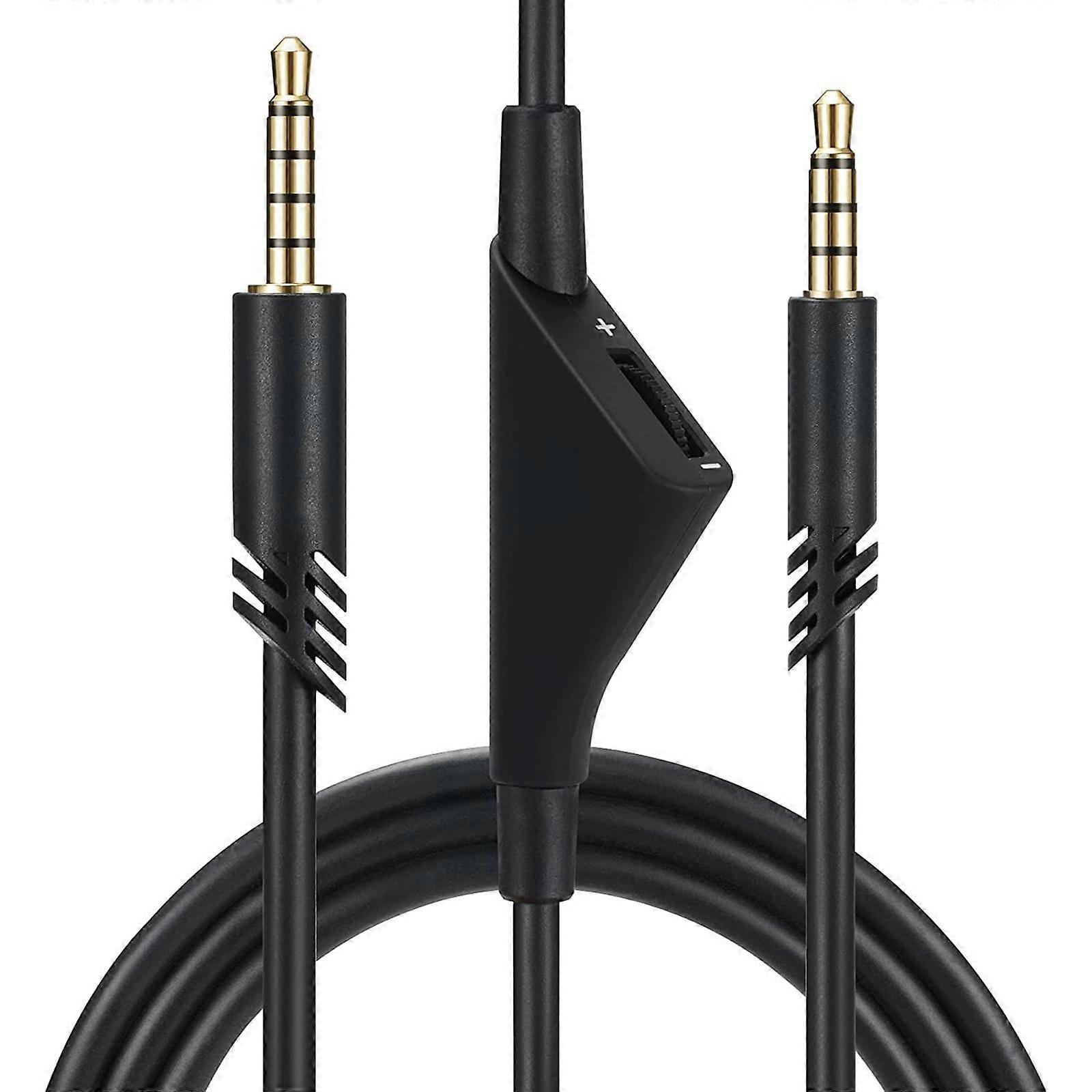 Replacement Cable Extension Cord With Mute Function Volume Control For  Astro A10 A40 A40TR Gaming Headsets