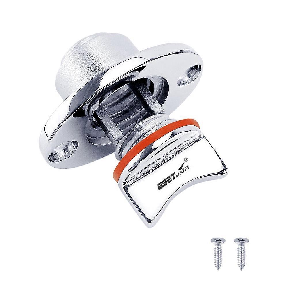 1inch Stainless Steel 316 Boat Garboard Transom Hull Drain Plug Socket Bung Hole Drainage Kayak Canoe Accessories, 2