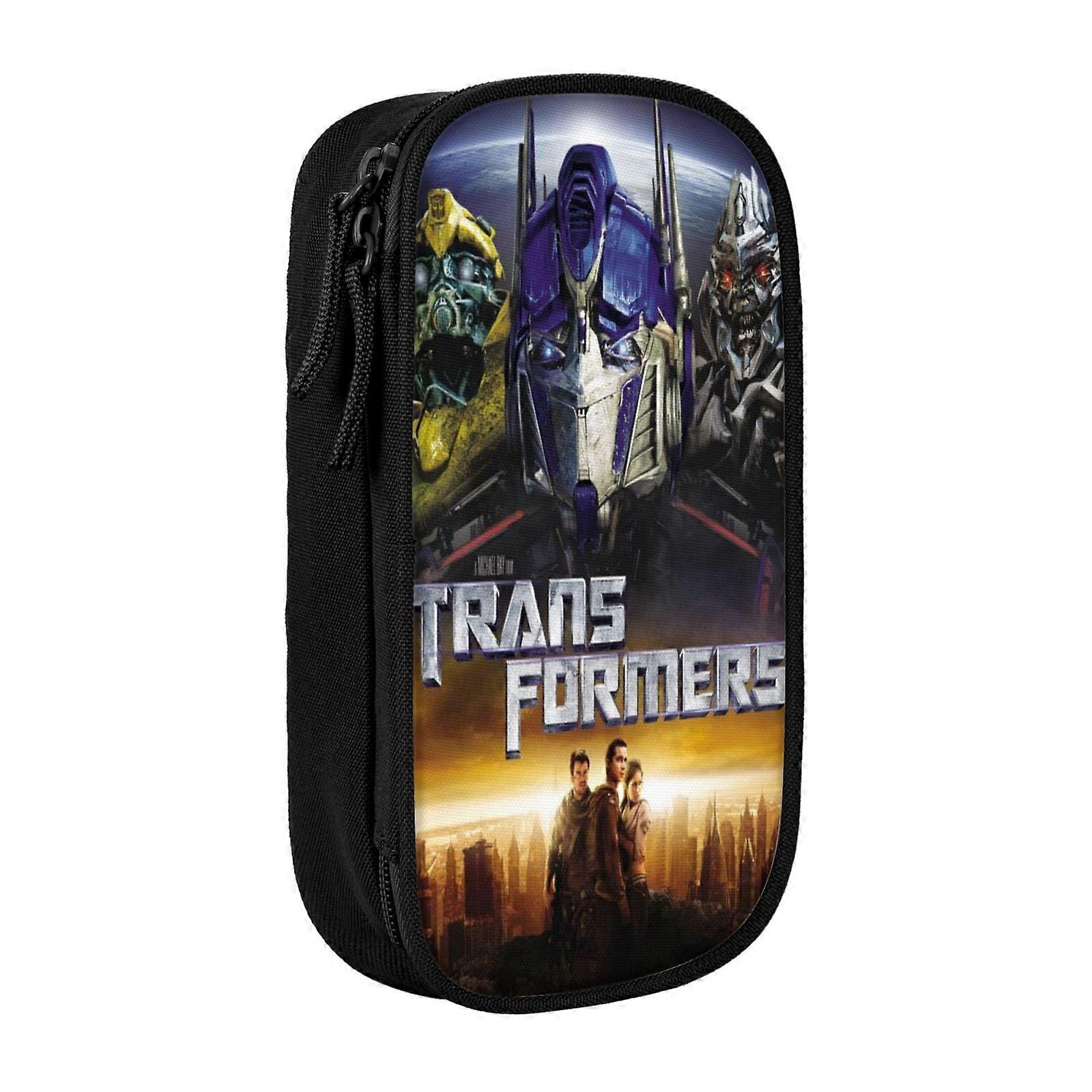 Transformers Astuccio di grandi dimensioni, astuccio per matite resistente con grande capacità, scatola per matite portaoggetti portatile minimalista fodejidhj616