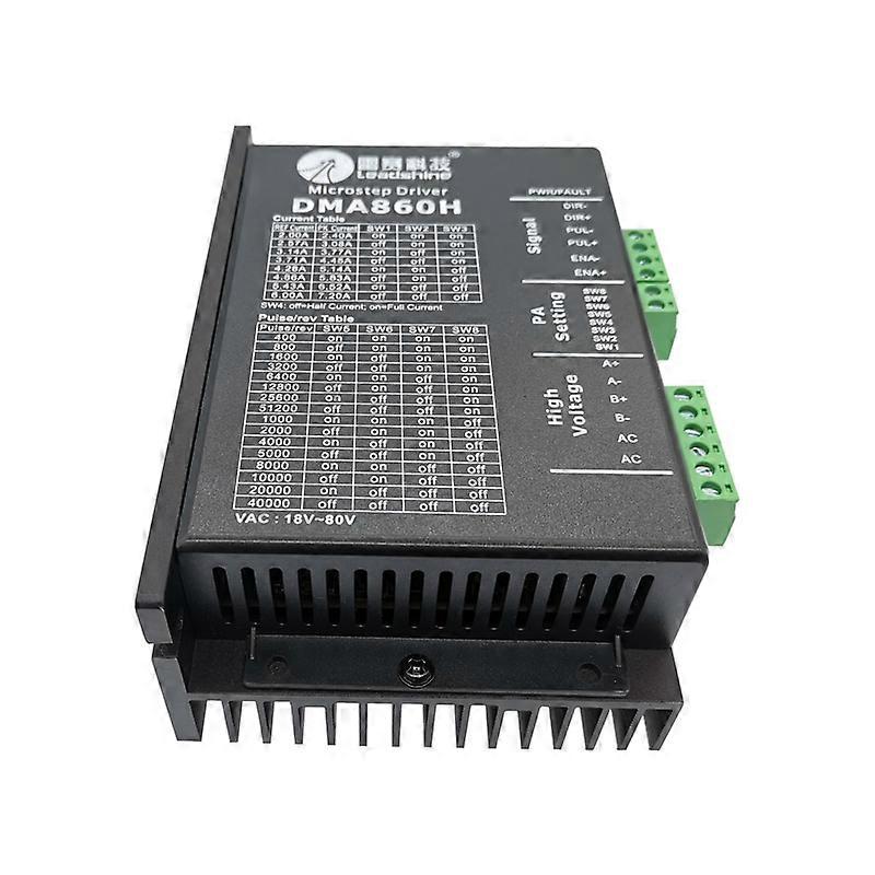 Leadshine DMA860H step driver DSP microstep driver 2 phase AC18~80V DC24-80V