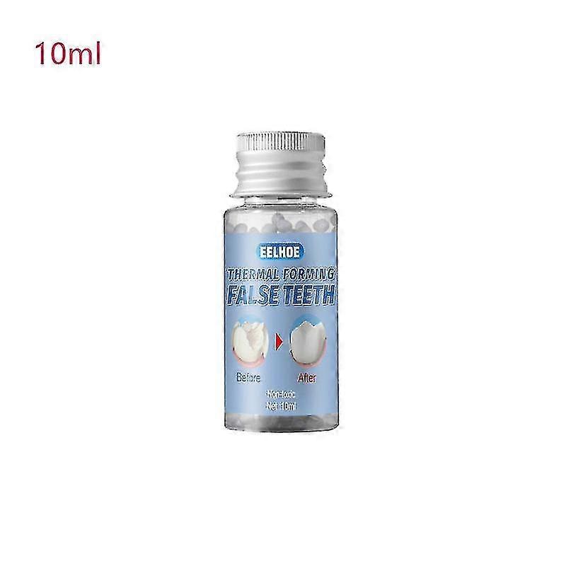 Eelhoe False Teeth Solid Glue Temporary Tooth Repair Kit Moldable Thermal Fitting Teeth Pellet