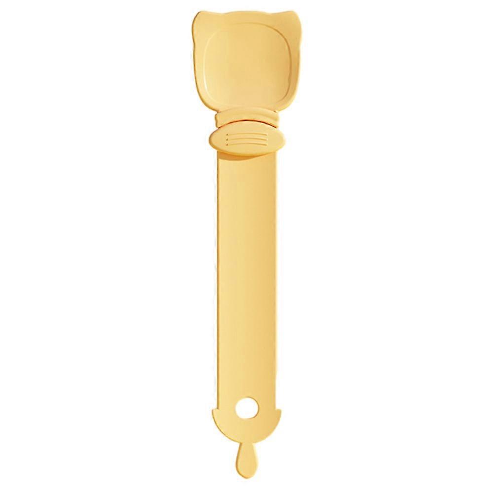 Long Handle Cat Strip Feeders Creativite Non-touching Hand Food Can Spoon for Cat's Use