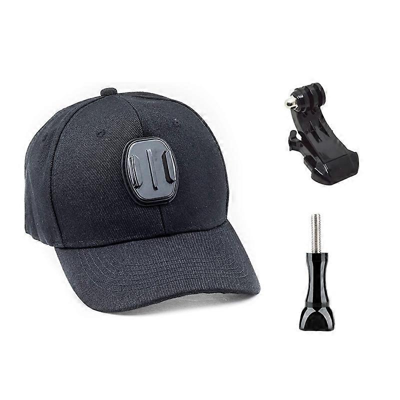 Baseball Cap with Action Camera Bracket Mounting Bracket