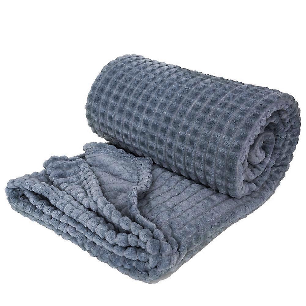 Deka Kostkovaná deka Nap deka (modrá 150*200,2024 Ping