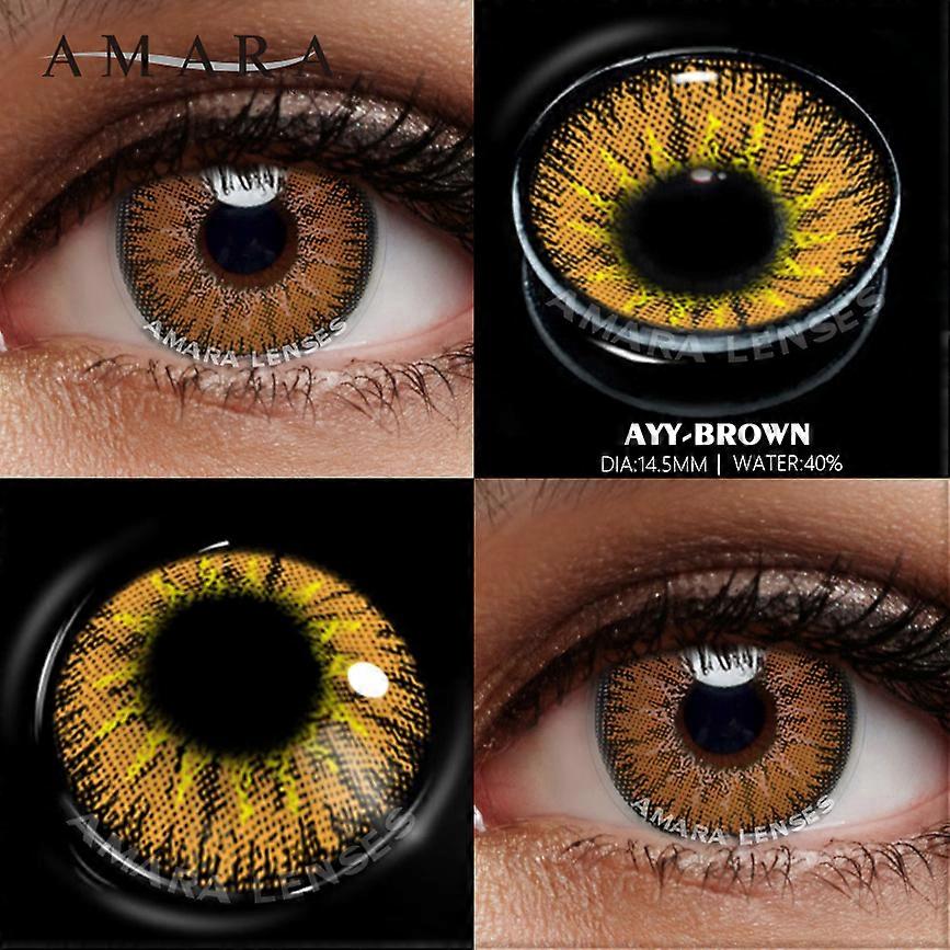 2pcs カラーコンタクトレンズ目アニメコスプレカラーレンズ赤多色レンズコンタクトレンズ美容メイクアップ