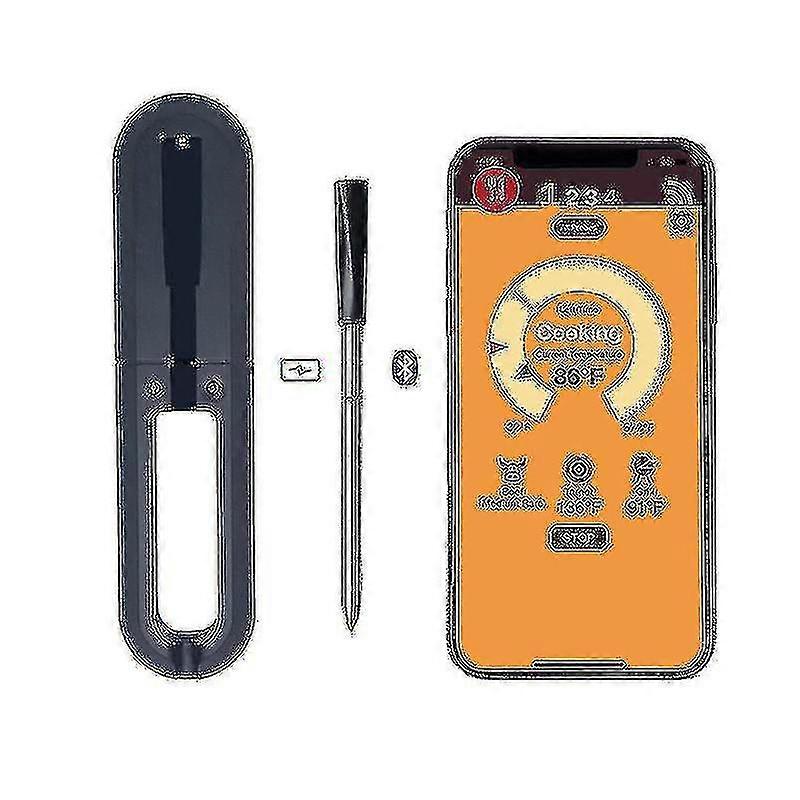 Waterproof Wireless Digital Meat Thermometer For Oven Grill Kitchen Bbq
