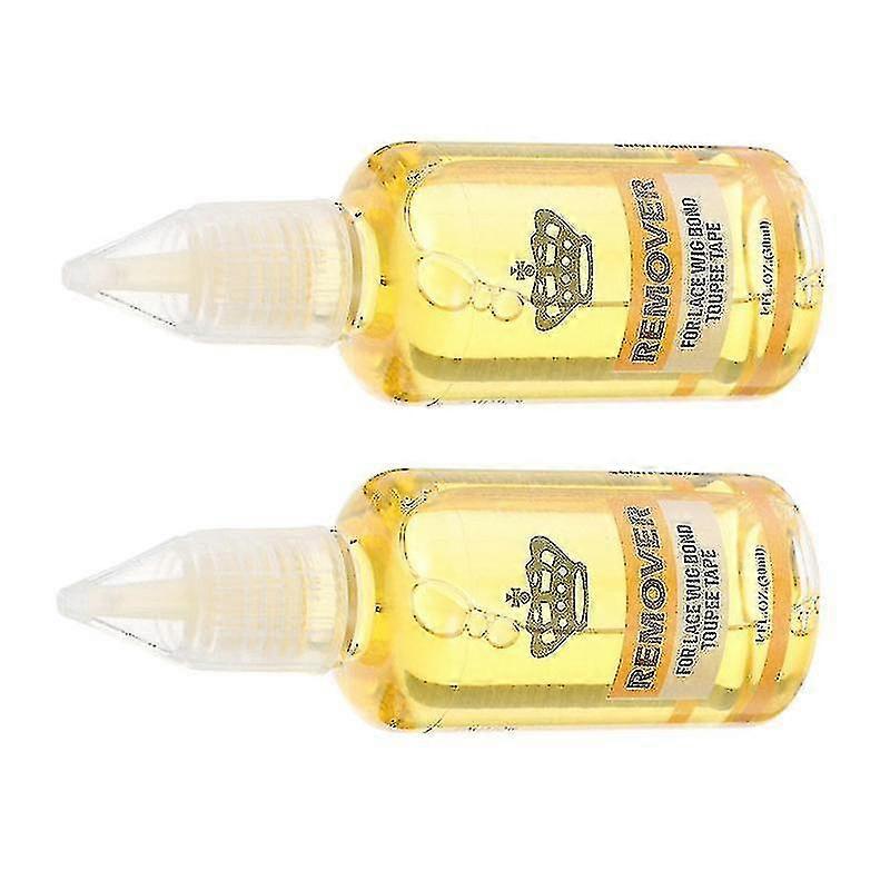 2 Bottles 30ml Solvent Spray Wig Adhesive Glue Remover For Lace Wig Toupee Tape