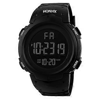Honhx Luxury Mens Digital Led Watch Date Sport Men Outdoor Electronic Watch