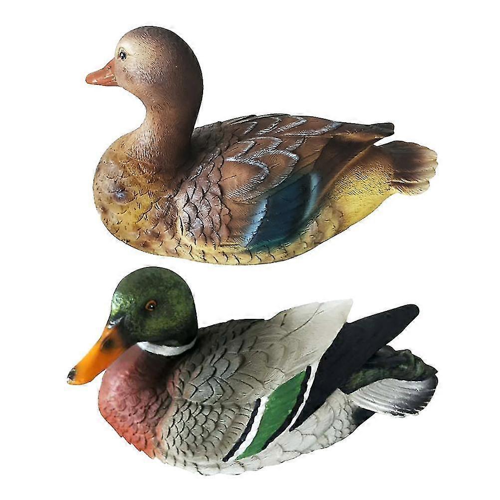 Pond Floating Duck Statue Floating Pond Decor Duck Sculpture for Garden Pond Pool Decor