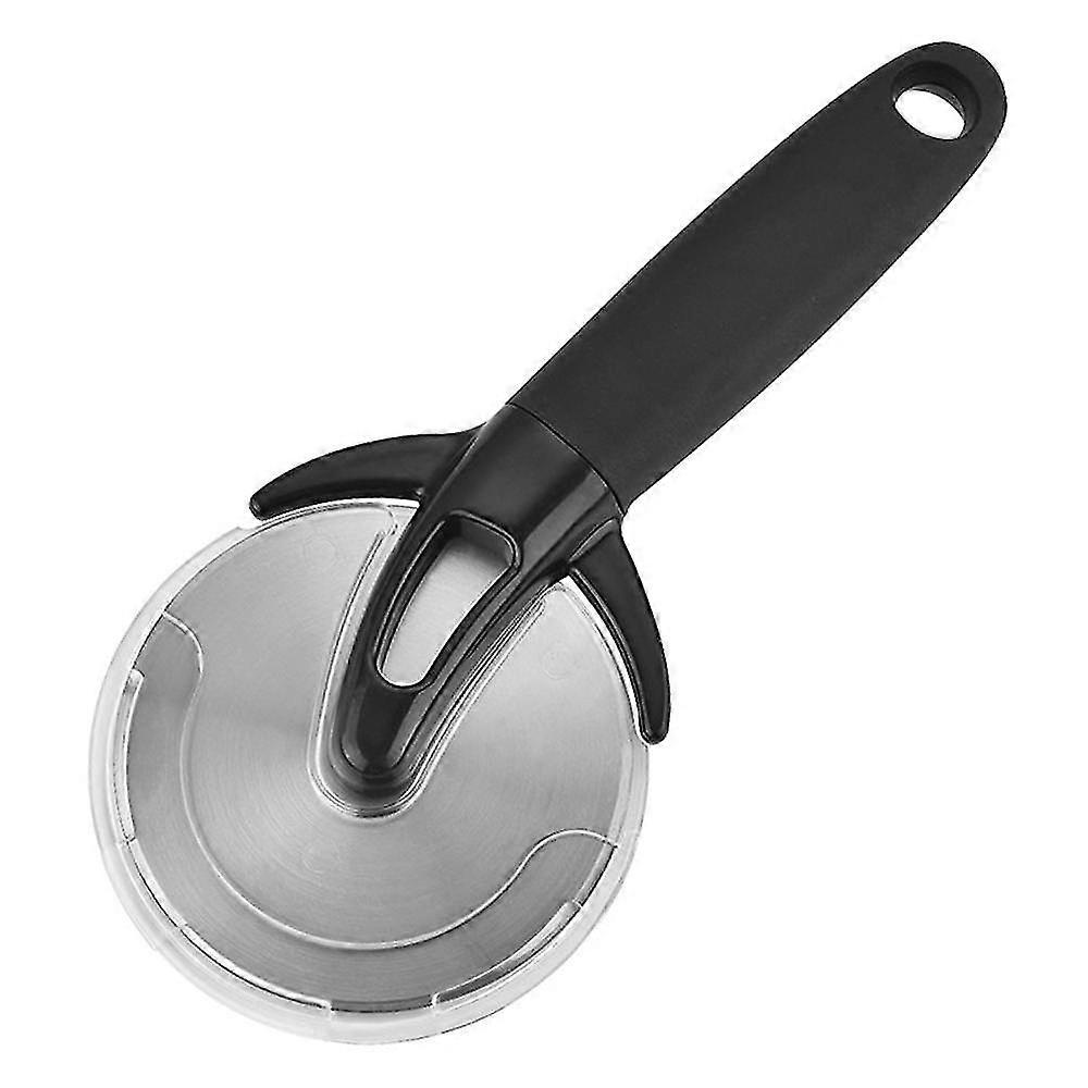 Premium Stainless Steel Pizza Slicer - Easy To Clean & Cut Pizza Wheel - Super Sharp, Non-slip Handle