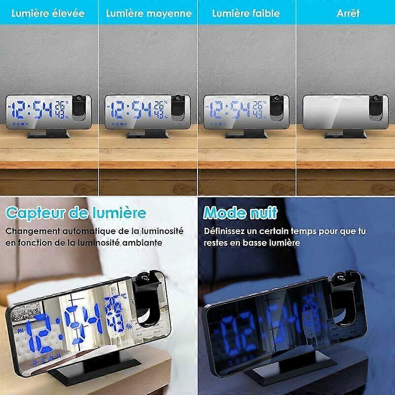 Projection Ceiling Alarm Clock, Ceiling Projection Alarm Clock Ra