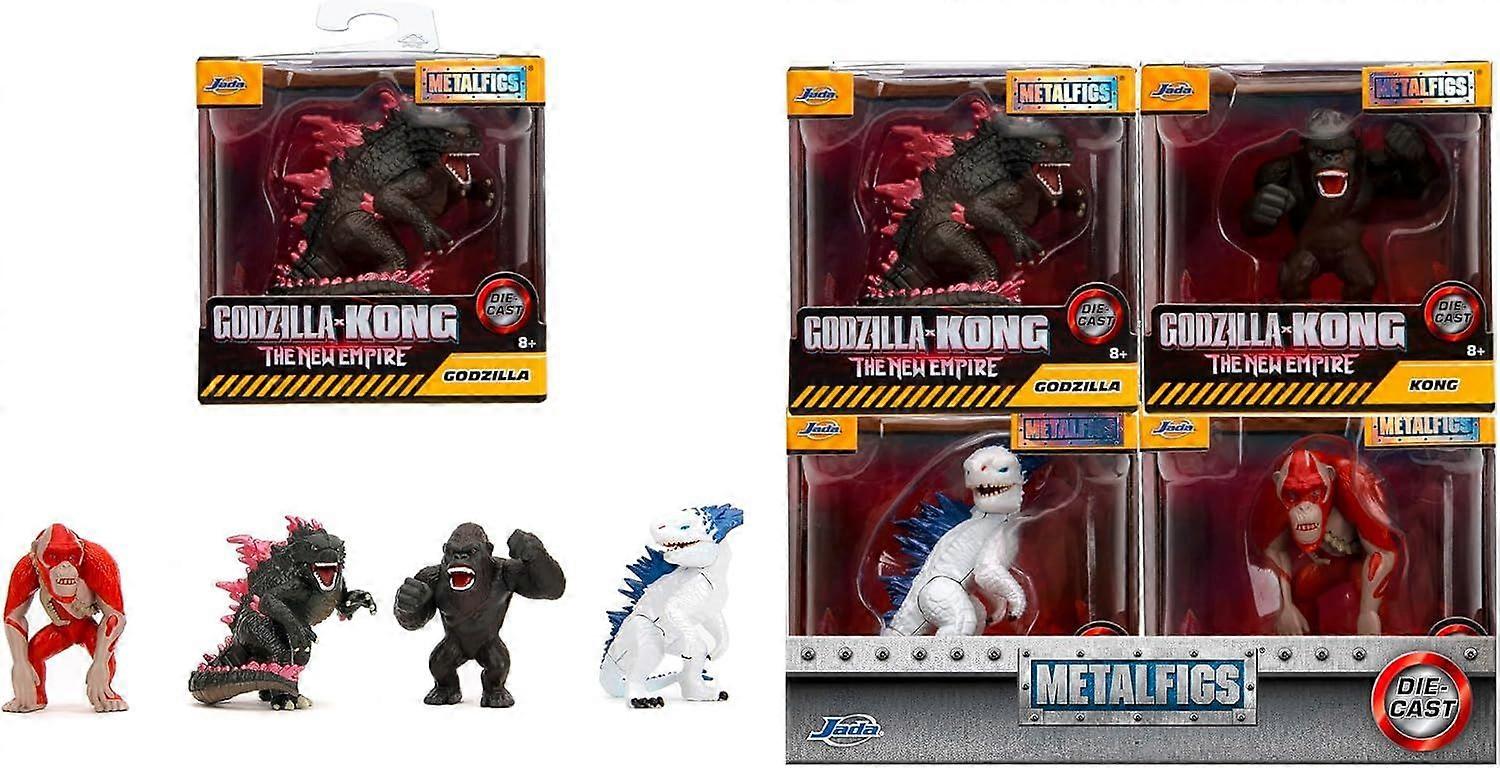 Jada - Godzilla x Kong The New Empire 2.5 Inch Die-Cast Figure Assortment Kids Toy