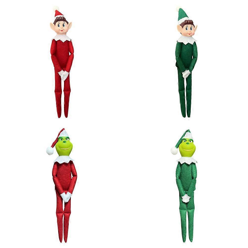 Elf Behavin' Badly Christmas Paper Chains - Pack Of 100 Strips With Stickers, Stocking Filler Decor