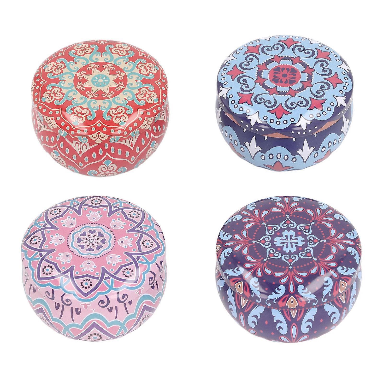 Scented Candles Set Long Lasting Smokeless Soy Wax Aromatherapy Candles for Home Birthday 4 Pack