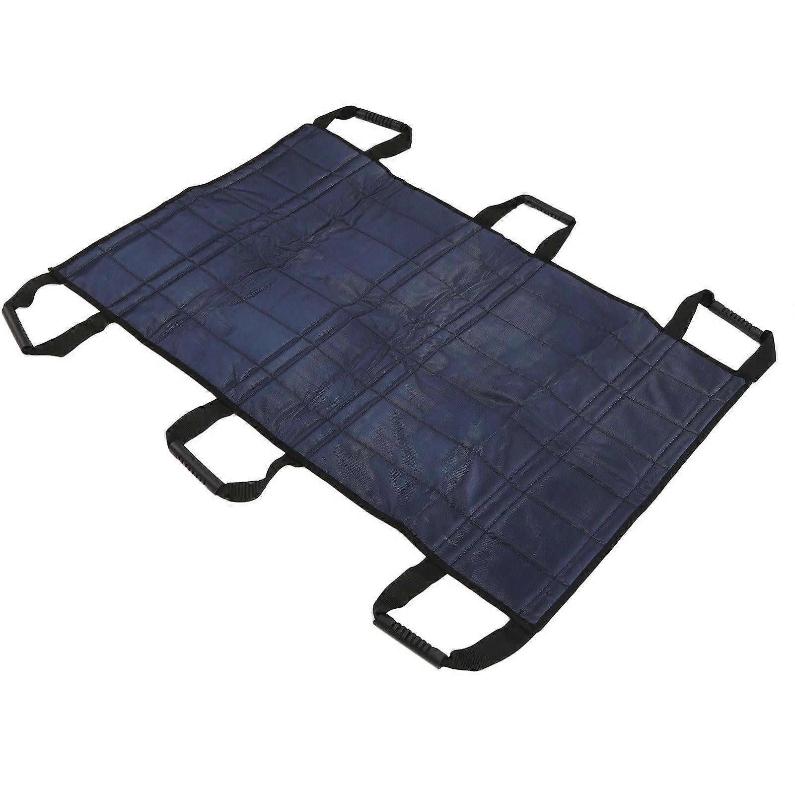 Transfer Bed Sheet Versatile Six Sturdy Handles Breathable Waterproof Reusable Turning Bed Pad for Elderly Patient