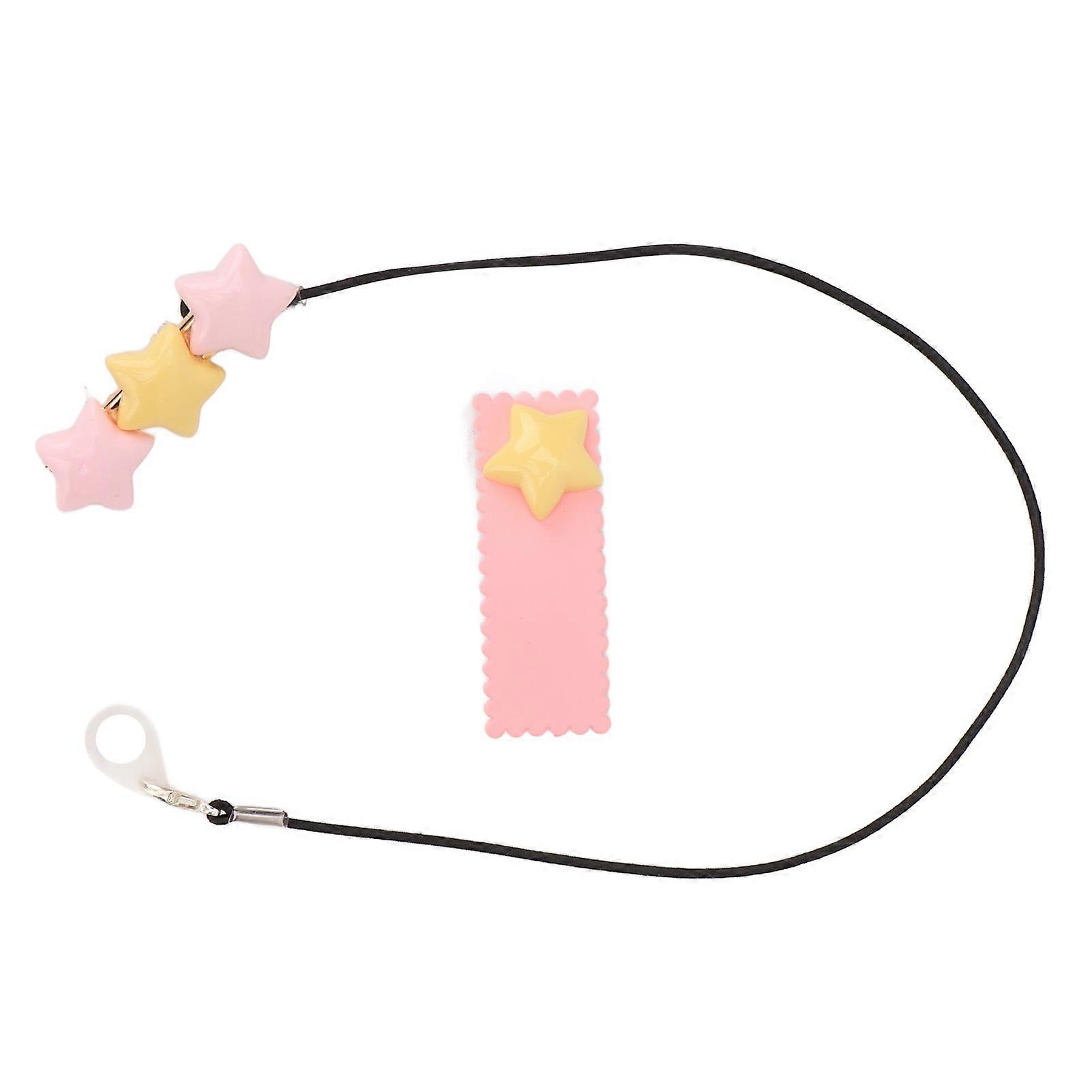 Deaf Aid Holder 3 Star Ornament Anti Lost Fashionable Durable Nylon Deaf Aid Clip for Children The Senior Single Ear