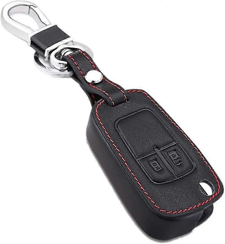 Leather Car Key Cover Cases Keychain