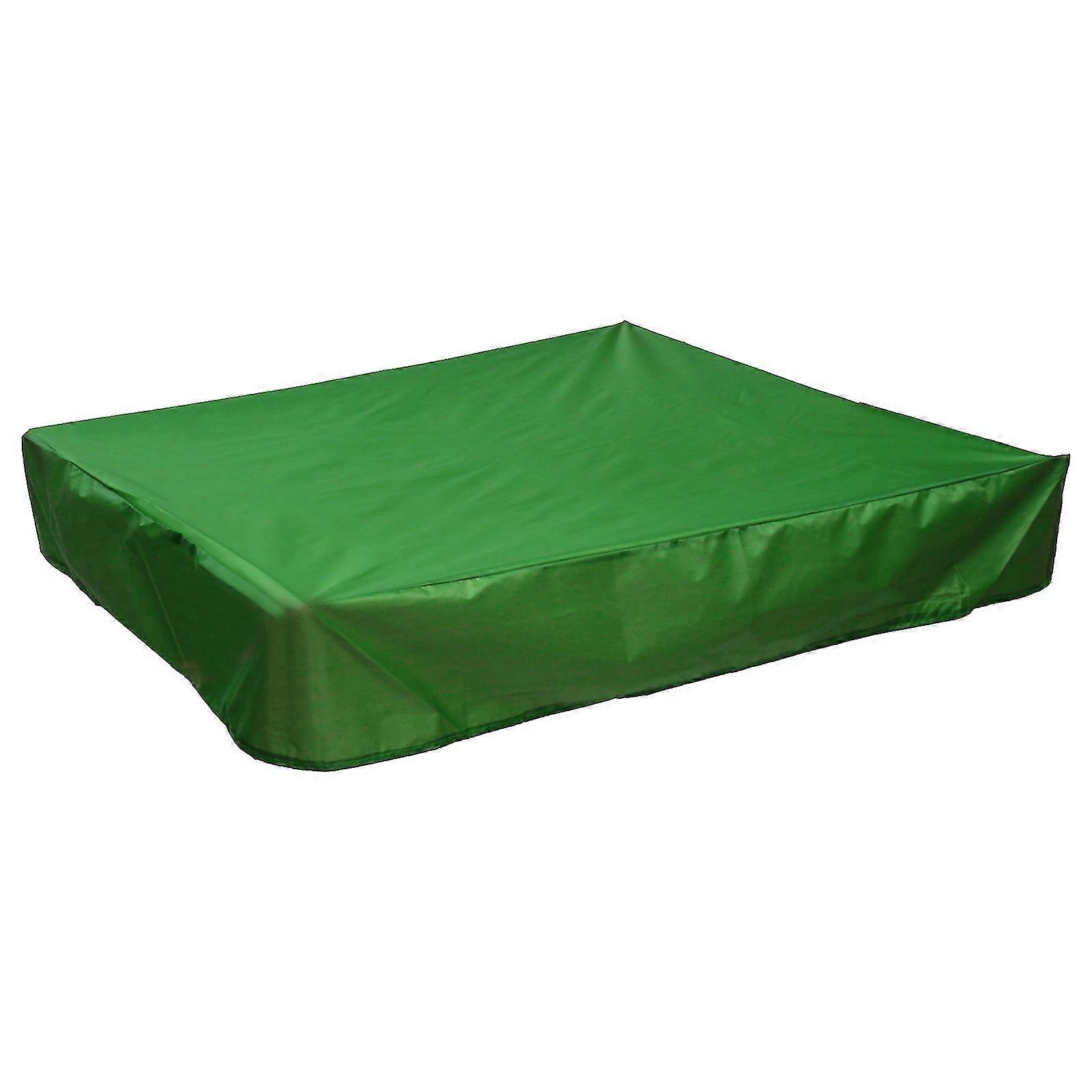 Garden Sandpit Pool With Drawstring Canopy Sandbox Cover Dustproof Waterproof
