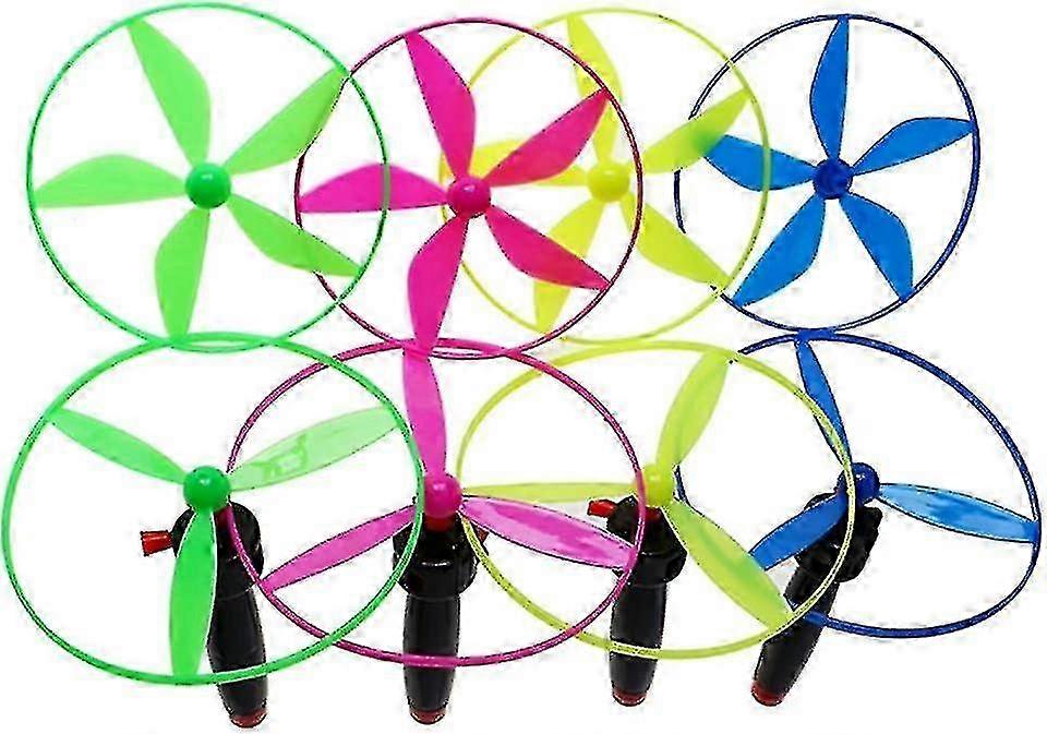 4 قطع تحلق الصحن اللعب تفكيك المروحة تحلق الصحون تحلق بوميرانج المغازل للأطفال الكبار ألعاب داخلية في الهواء الطلق (ألوان عشوائية)