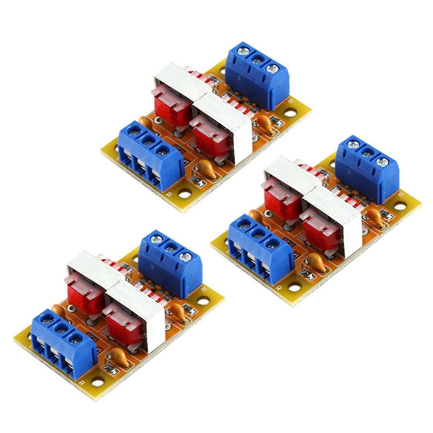 3x Audio Stereo Isolator Eliminate Current Sound Interference Filter Eliminator Ground Loop Suppres