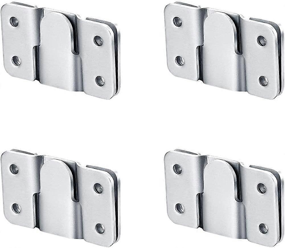 Flush Mount Brackets, Acsergery Headboard Wall Fixing Brackets Wall Mount Interlocking Gift