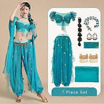 Costume Da Principessa Jasmine Rossa