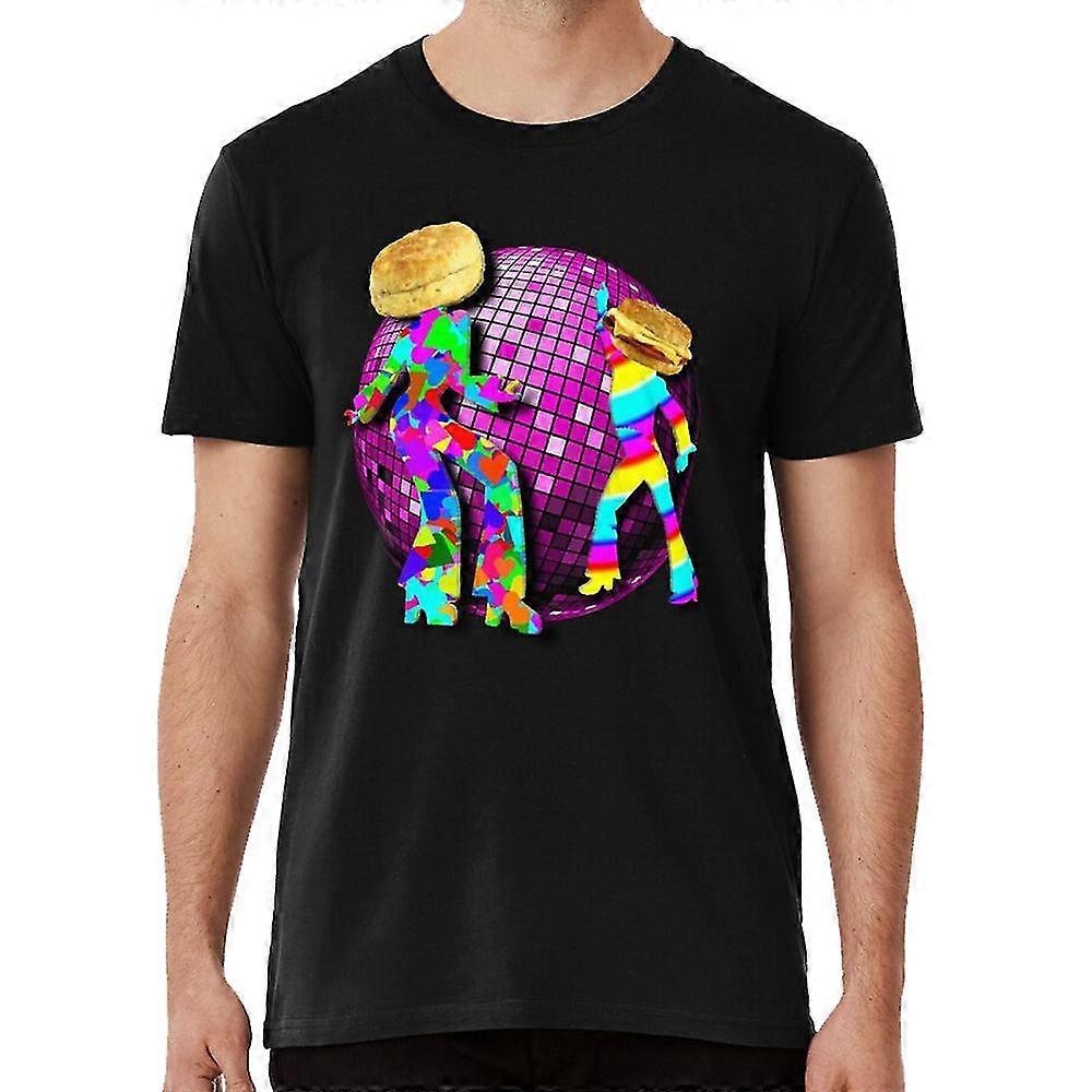Disco biscuits - 3d Crew Neck T-Shirt dancing tour fall summer spring