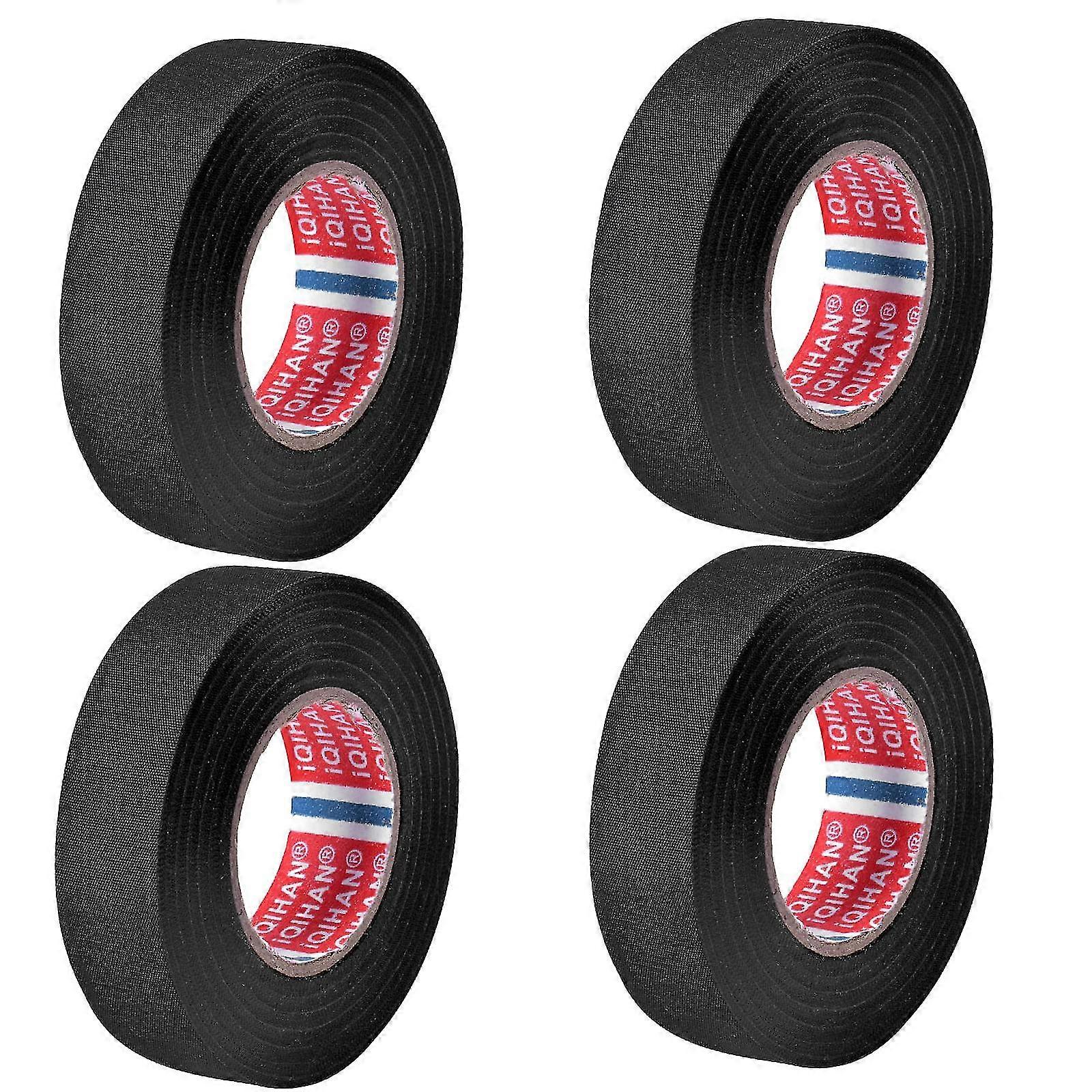 4 لفات أشرطة مثبطات اللهب ، شريط لاصق تلقائي شريط قماش لاصق كابلات شريط تسخير القماش المقاوم للحرارة