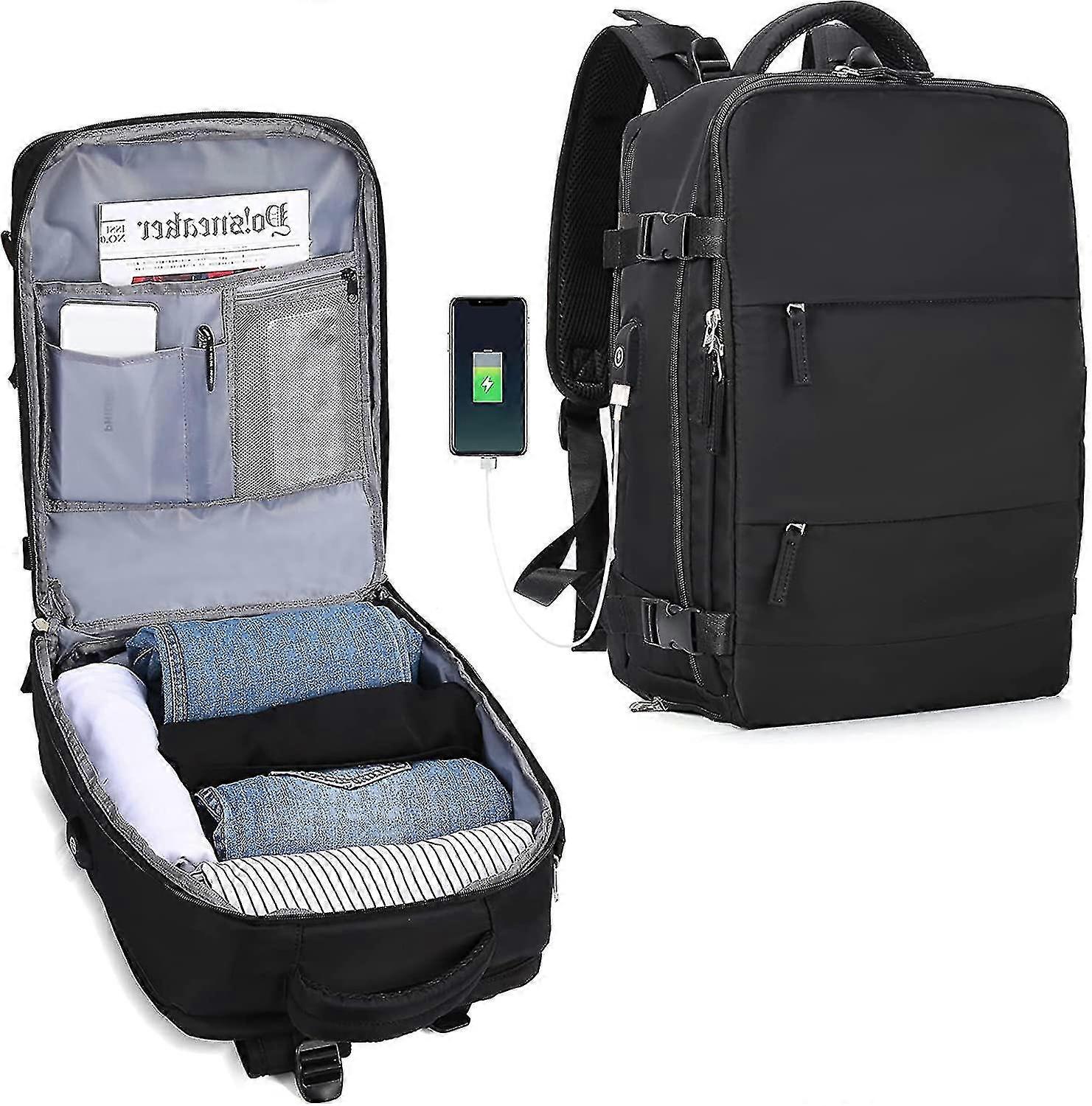 حقيبة ظهر سفر كبيرة للنساء، حقيبة ظهر حمل