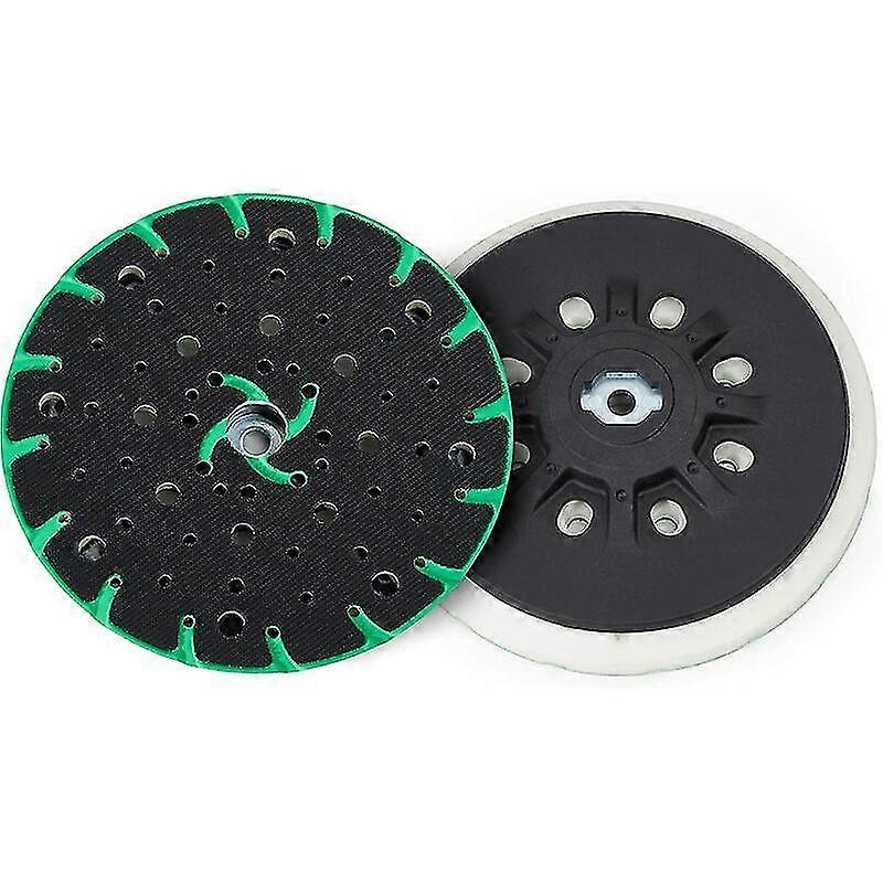 150 Mm Sander Plate With Dust Extraction - M8 Connection Thread - Replacement For Festool Sander Plate, Compatible With 150 Mm Random Orbit Sander Bos